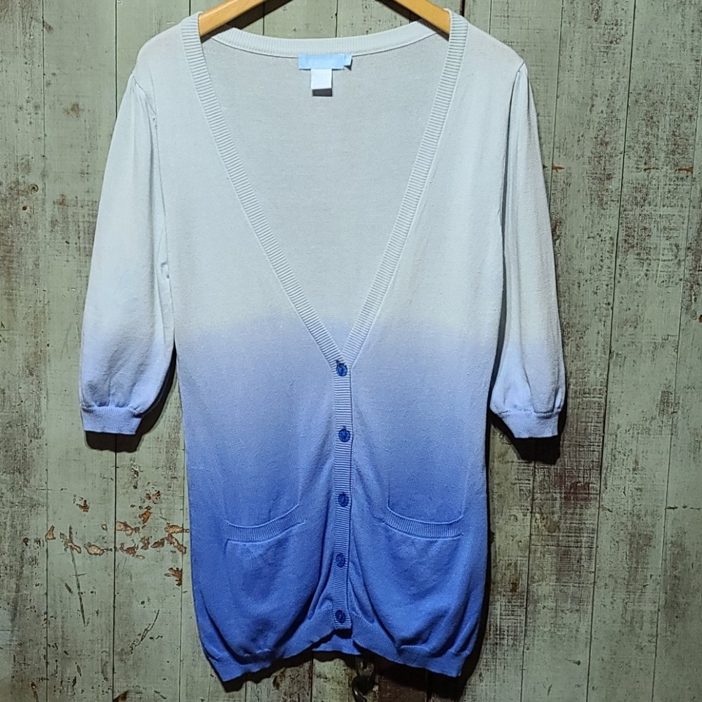 Urchin Button front ombre cardigan